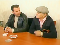 Milf Sucking Two Big Dicks