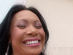 Asian MILF Anal Toys and Blowjob