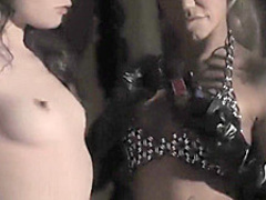 Lesbian BDSM in Slow Motion