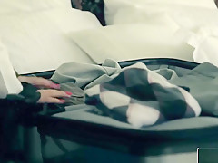 Horny Schoolgirl Gets A Big Hard Cock