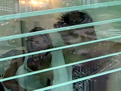 Mature lady fucked in the garden