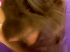 Anal toy play with brunette babe Melena