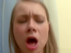 Smoking hot blonde spanked during one night stand