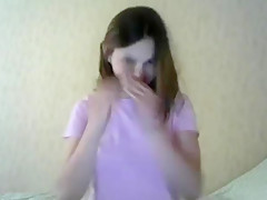 sexy junior TS jerking her big dick