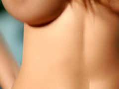 HD -  Sexy Connie Carter skinny dips with big cock