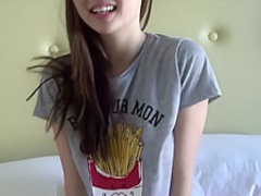 1st time busty hot lesbian sextape