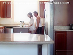 Morning sex for a hot babe