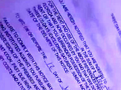 Cute Zaya Cassidy fucks to avoid eviction