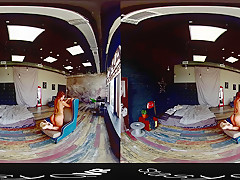 VR porn - Grey Skies Grey Dress - StasyQVR