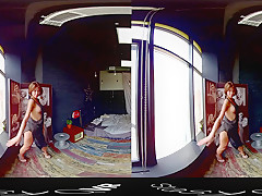 VR porn - Grey Skies Grey Dress - StasyQVR