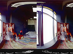 VR porn - Grey Skies Grey Dress - StasyQVR