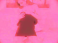 Fit brunette gets some intimate alone time