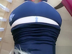 Swallowing Hot Wife Wears Kneepads for Sucking Dick