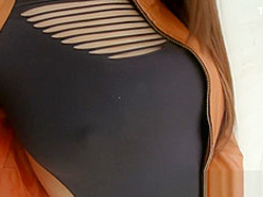 Dripping anal creampie