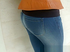 Dripping anal creampie