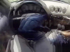 Big tit beauty plowing for charity