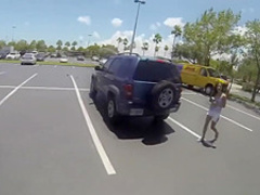 Big tit beauty plowing for charity