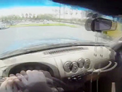 Big tit beauty plowing for charity