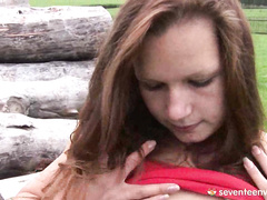 Amazone masturbating