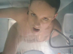 Masturbating in the shower