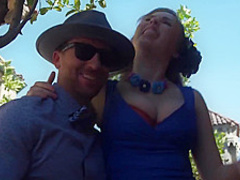 Sexy lady Lena Paul fucking her man