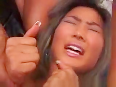 Cute Asian Lesbian Threesome Video