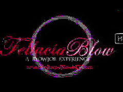 Beautiful Brown Hair Babe Blows