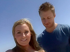 Busty Blonde Leslie Foxx Gets Fucked And Gets Facialized