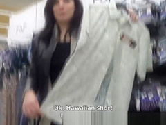 Czech Exhibitionist Couple Fuck in Shopping Mall