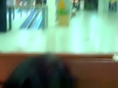 Czech Exhibitionist Couple Fuck in Shopping Mall