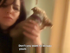 Czech Exhibitionist Couple Fuck in Shopping Mall