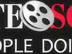 Ebony girl fucks a man twice her age