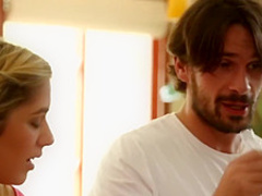 Horny Blonde Teen Lia Lor Gets Her Hairy Pussy Fucked and Squirted