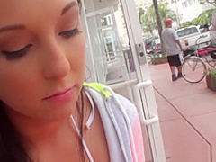 Elegant amateur takes cock in her booty and cum on her face