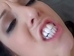 Elegant amateur takes cock in her booty and cum on her face