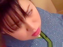 Chinatsu Nakano Doing Her Hair - More At Hotajp.com