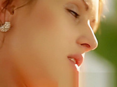 Perky little titties dripping with cum