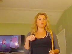 Mom helps not her son collect a sample 1