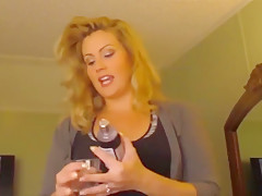 Mom helps not her son collect a sample 1