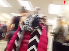 2 Hot Lululemon Workers in Tight Leggings Candid