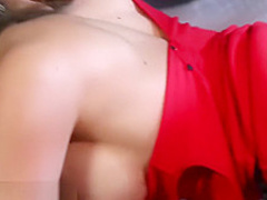 Brunette deeothroats cock