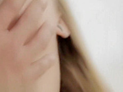 Messy facial for cum hungry Blue Angel