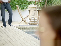 Bored Girlfriend Fucks a BBC