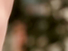 Lesbian chicks with small tits finger bang each other