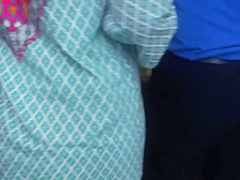 Housewife gets fucked in front of blind husband