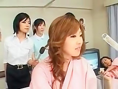 Asian Cute Patient Gets Pussy Checked At The Gynecologist