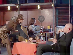 Two Sensual Sluts Share A Massive Cock