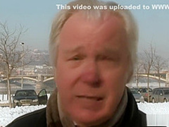 Sweet Russian teens suck mature cock