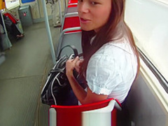 Fucked for cash near the bus stop