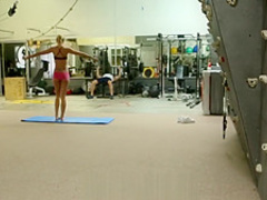 HD  - Jessa Rhodes rides guys hard dick for her workout